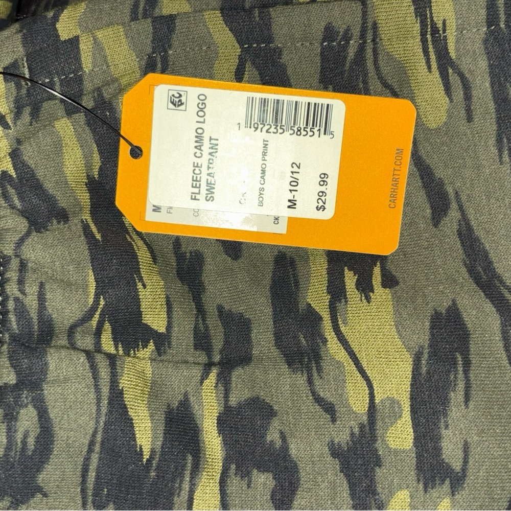 Carhartt Camouflage Jogger Pants NWT - Picture 6 of 8
